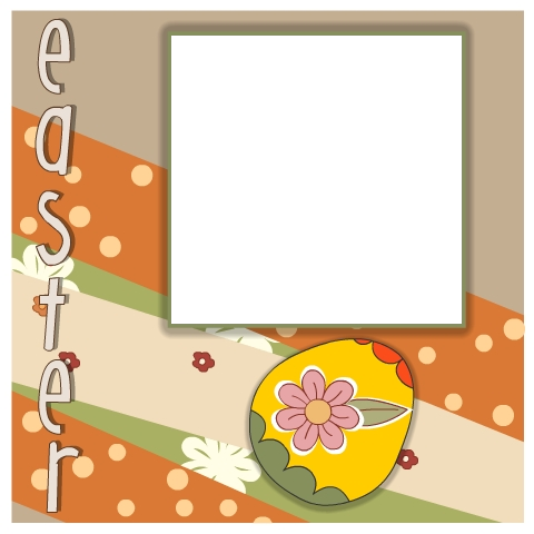 Easter Celebration Family Photo Card