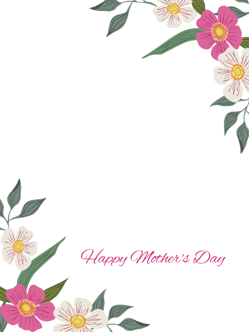 Happy Mother's Day Floral Card