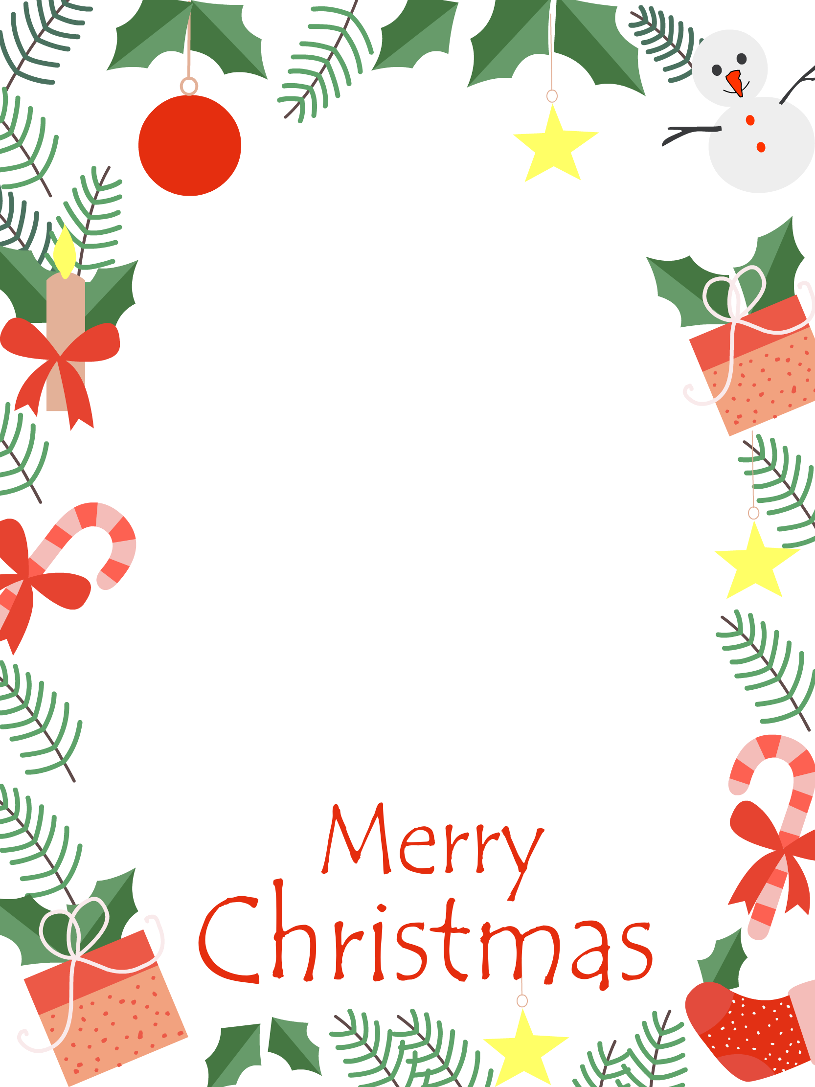 Festive Photo Christmas Card