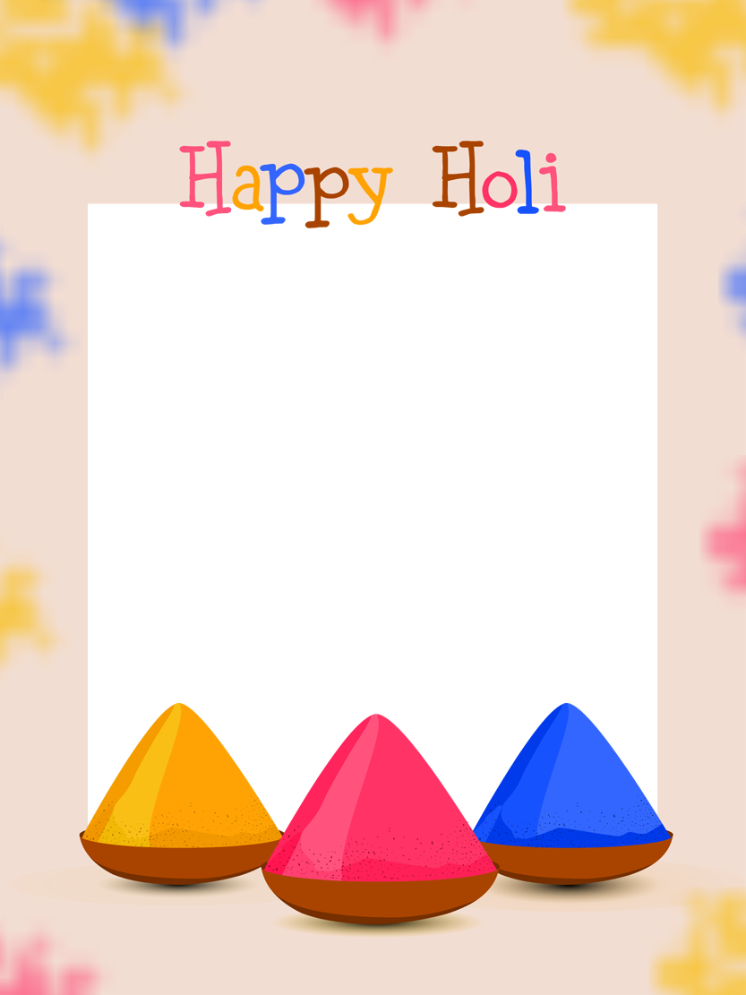 Happy Holi Celebration Card