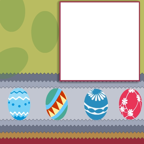 Happy Easter Family Photo Card