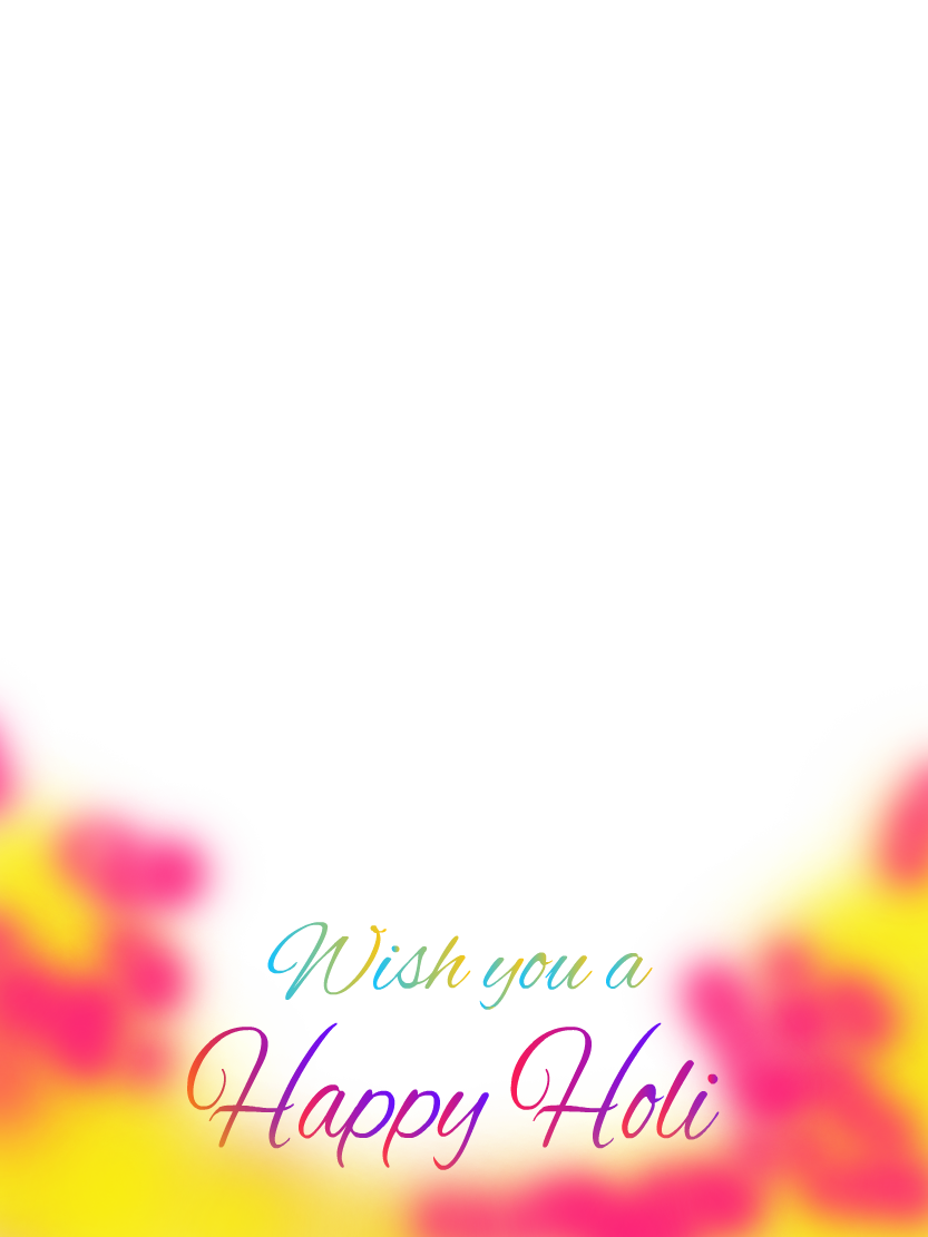 Holi Festival of Colors Portrait