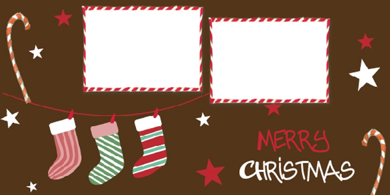 Festive Photo Collage Christmas Card