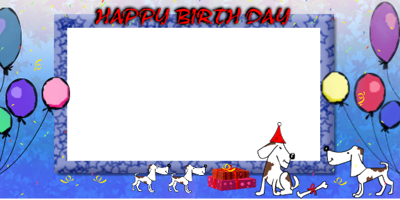 Happy Birthday Colorful Balloons