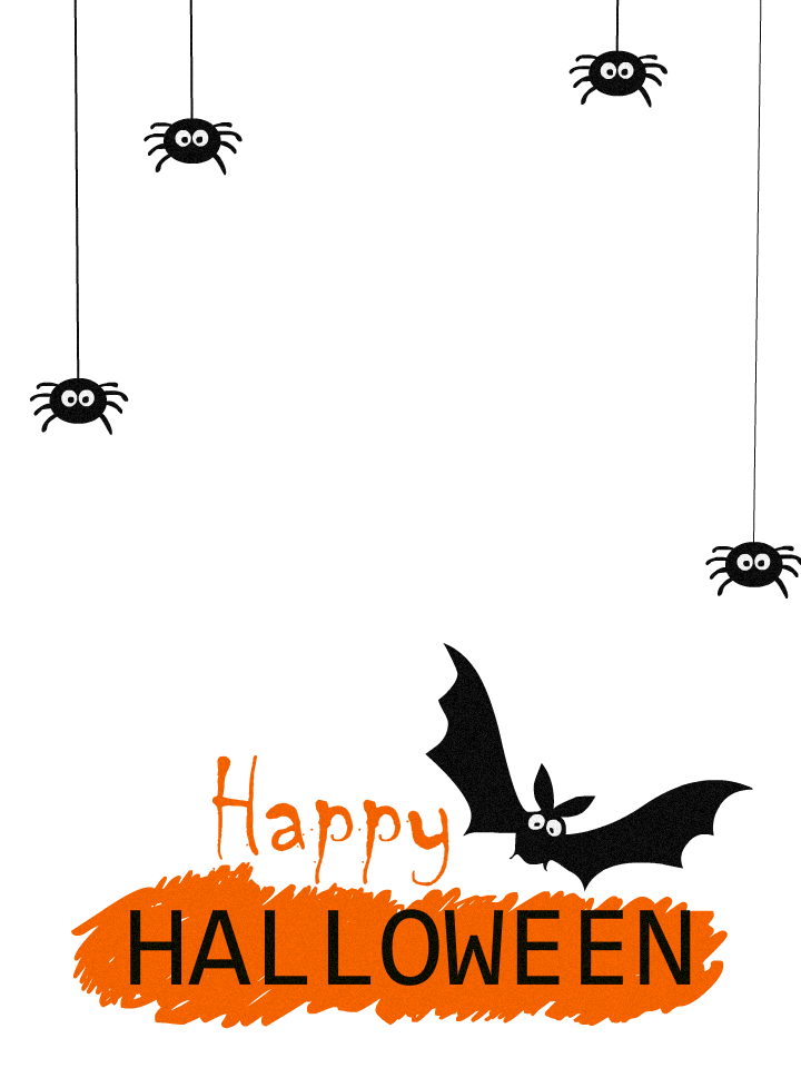 Happy Halloween Ghost Friends