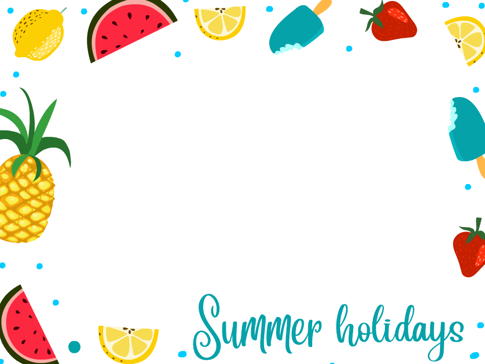 Summer Holidays Beach Fun