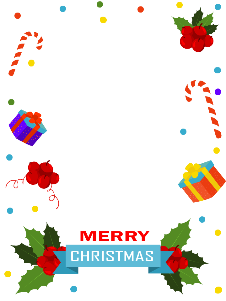 Jolly Santa Claus Christmas Greeting