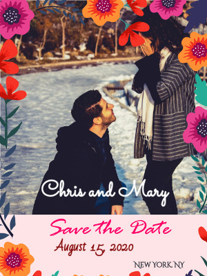 Chris and Mary Save the Date