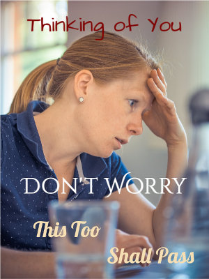 Thinking of You - Don't Worry Support Card