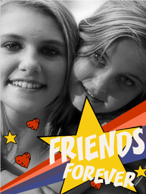 Friends Forever Photo Card