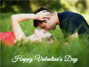 Romantic Couple Valentine's Day Card