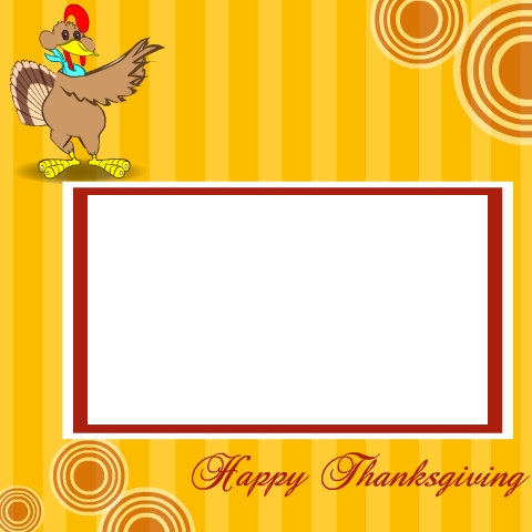 Happy Thanksgiving Photo Card
