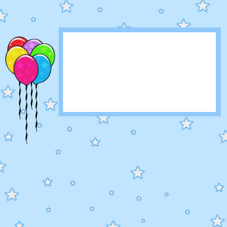 Rainbow Lollipop Invitation Card