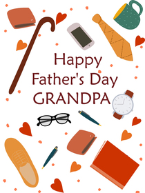 Happy Father's Day Grandpa Card