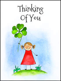 Thinking of You Greeting Card