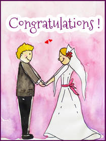 Wedding Congratulations Card