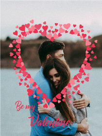 Be My Valentine Photo Card