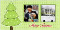 Christmas Tree Photo Card