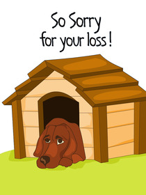 Pet Loss Sympathy Card