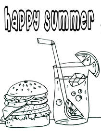 Happy Summer Food and Drink