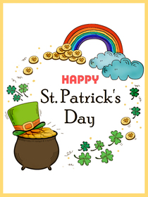Happy St. Patrick's Day Greeting Card