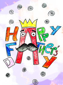 Happy Birthday King Character Card