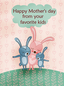 Happy Mother's Day from Favorite Kids