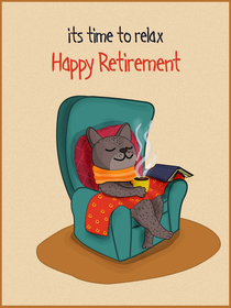 Happy Retirement Relaxation Card