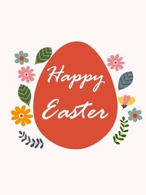 Happy Easter Greeting Card