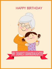 Happy Birthday to My Dearest Granddaughter