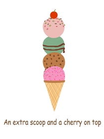 Extra Scoop Cherry on Top