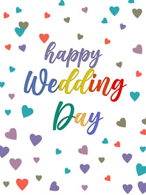 Happy Wedding Day Card