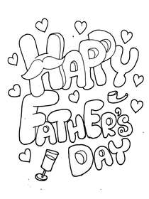 Happy Father's Day Greeting Card