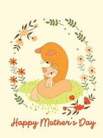 Mother and Child Nature Happy Mother's Day