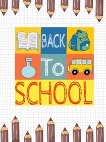 Back to School Colorful Design