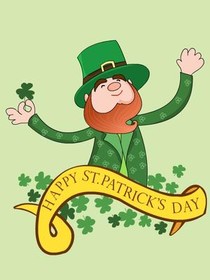 Happy St. Patrick's Day Leprechaun