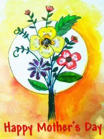 Colorful Flower Bouquet Mother's Day