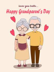 Happy Grandparent's Day Greeting Card