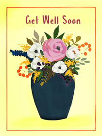 Get Well Soon Floral Bouquet