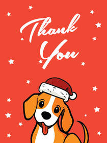 Thank You Puppy Card
