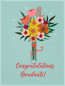 Congratulations Graduate Floral Bouquet