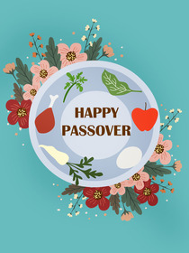 Happy Passover Greeting Card