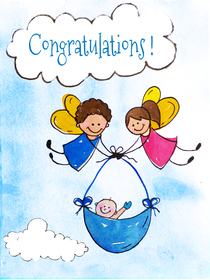 New Baby Congratulations Card