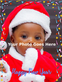 Happy New Year Photo Card