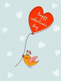 Happy Valentine's Day Heart Balloon