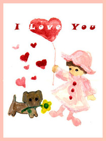 I Love You Greeting Card