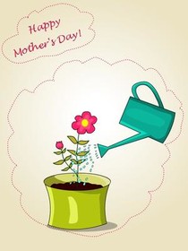 Happy Mother's Day Watering Can