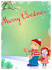 Merry Christmas Kids Card