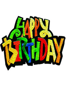 Happy Birthday Colorful Graffiti