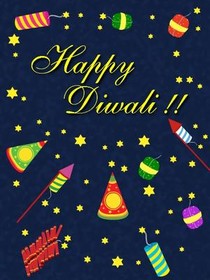 Happy Diwali Celebration Card